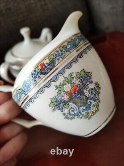 Lenox Tea Pot Sugar Pot Creamer Gravy Boat Set of 4