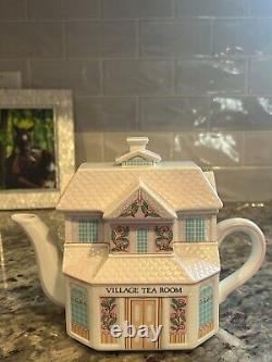 Lenox Village Tea Room'91 set complete with Kettle pot creamer and sugar dishes