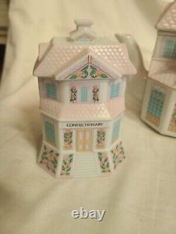 Lenox Village Tea Room'91 set complete with Kettle pot creamer and sugar dishes