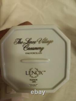 Lenox Village Tea Room'91 set complete with Kettle pot creamer and sugar dishes