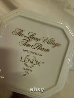 Lenox Village Tea Room'91 set complete with Kettle pot creamer and sugar dishes