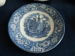 Liberty Blue Ironstone Tea Set for (4) LB Tote