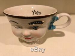 Limited Edition 1996 Baileys Irish Cream Winking Eye Tea Set Teapot Helen Hunt