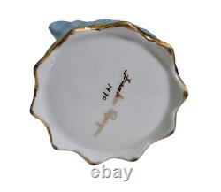 Limoges France hand painted, signed and dated Tea set-creamer, sugar, and teapot