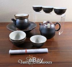 Lin's Ceramic Studio Taipei Yixing Porcelain Tea Brewing Set T-105 New in Box