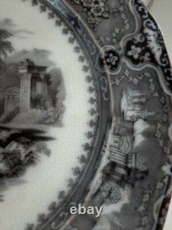 Lot Alcock Staffordshire VINCENNES Tea Set Teapot Creamer Sugar Cup Saucer Plate