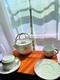 Louis Vuitton Porcelain Tea/coffee Set For 2, 5 Items. Price Reduced-damaged Box