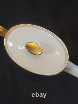 Lovely Lenox Porcelain Ivory & Gold ETERNAL Covered Teapot or Coffee Pot