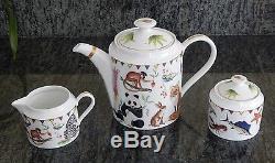 Lynn Chase Harmony Tea Set with Teapot, Creamer & Sugar Bowl