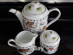 Lynn Chase Harmony Tea Set with Teapot, Creamer & Sugar Bowl