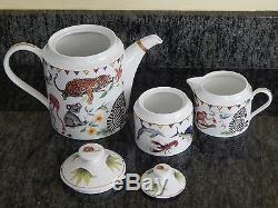 Lynn Chase Harmony Tea Set with Teapot, Creamer & Sugar Bowl