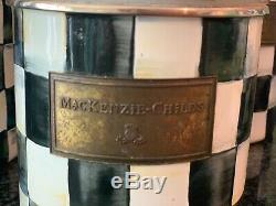 Mackenzie childs tea pot and canister set
