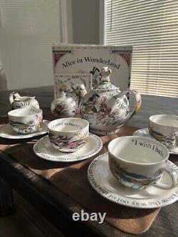 Madhatter's Tea party Porcelain Tea set Paul Cardew Design set