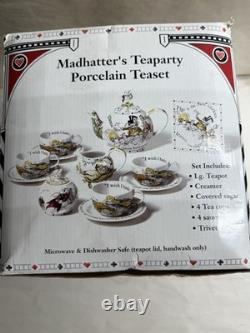 Madhatter's Tea party Porcelain Tea set Paul Cardew Design set