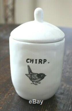 Magenta Exclusive CHIRP TEA SET Teapot, Covered Sugar Bowl, & Creamer Rae Dunn