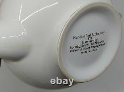 Mary Kay Pink & Platinum China 40th Anniversary 5pc Place Setting (2) + Teapot