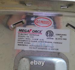 Mega Force Electric Samovar Stainless Steel 4.5 Litre Teapot Kettle ModelES-130