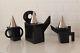Memphis Era Tea Pot Set Feltman Langer Peter Shire Style Free Shipping