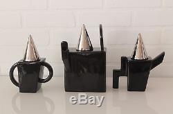 Memphis era tea pot set Feltman Langer Peter Shire style FREE SHIPPING