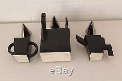 Memphis era tea pot set Feltman Langer Peter Shire style FREE SHIPPING