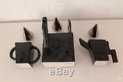Memphis era tea pot set Feltman Langer Peter Shire style FREE SHIPPING
