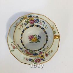 Miami by CHARLES AHRENFELDT Limoges France For Macy's Tea Service Set Teapot Cup