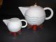 Michael Graves Little Dripper Tea Pot And Creamer Swid Powell 1987 Memphis Mcm