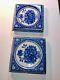 Mid Century Dechang Taoci Blue And White Floral Porcelain Teapot Trivets
