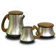 Mid Century Modern Letang & Remy Tea Set Vintage French Steel Teapot Set