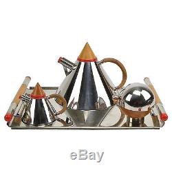 Midcentury Laslo Towle Futura Tea Set Italy