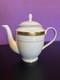 Mikasa Ivory Fine China Coffee Pot /teapot Palatial Gold Collection