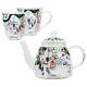 Moomin Tea Pot & 2 Cups Set Heat Resistant Glass Mm-s009 Japan With Tracking