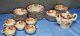 Moriyama Orange Gold 1926-1929 Tea Pot Plates Saucers 48 Pieces L2445