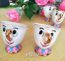 Mrs Potts Beauty And The Beast Tea Cup Cartoon Teapot Set Valentine's GIft sale