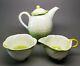 Mustardseed & Moonshine Chinese Lantern Teapot Creamer & Sugar Bowl Tea Set Rare