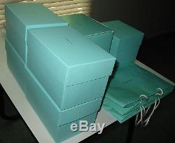 New Tiffany Summer Tea Pot Set Sugar Creamer 4 Cups+ Boxes Unused Dragonflies