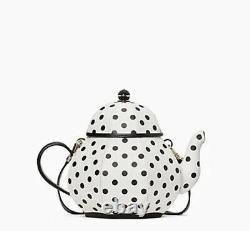 NWT Disney Kate Spade Alice in Wonderland Teapot Crossbody And Coin Purse Set