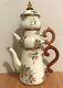 Nwt Mackenzie-childs Vintage Camp High Tea Or High Coffee 3-piece Set With Lid