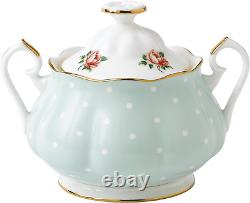 New Country Roses Polka Rose Tea Set, 3-Piece