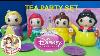 New Disney Princess Tea Party Set With Magical Mermaid Ariel Snow White Rapunzel Belle Tea Party