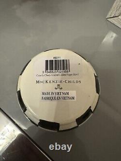 New McKenzie Country Enameled Sugar Bowl And Tea Pot from Newman Marcus