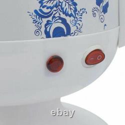 New Russian Electric Samovar Teapot Set Tea Kettle Teakettle Khokhloma WHITE