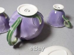 New with Box Discontinued Sorelle'' Fine Porcelain China Tea Pot Cup Saucer Set