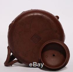 Nice Rare Old China Yixing Zisha teapot Craftsmanship Purple sand Teapots PT160