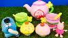 Noo Noo And Peppa Pig Tea Party Cupcake Toy Set Opening