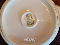 Noritake 20056 Black Gold Encrusted 1924. Tea Pot, Sugar Bowl, Creamer, Spoon Hold