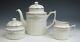 Noritake China Rothschild Teapot/creamer/sugar Bowl Set Excellent