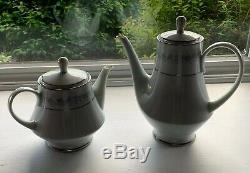Noritake MARYWOOD 2181 Coffee Pot & Tea Pot Set EXCELLENT & UNUSED
