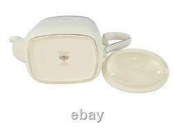 Noritake Randolph Teapot With Creamer & Sugar Dish With LID Noritake Randolph Teapot With Creamer & Sugar Dish With LID