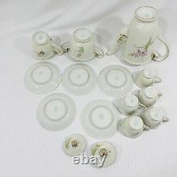 Occupied Japan Tea set Teapot Sugar Creamer Tea Cup Set Of 5 porcelain